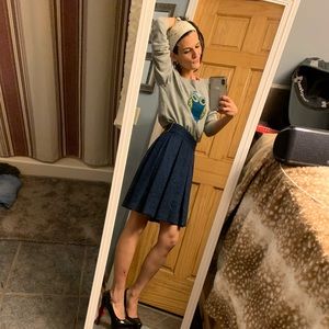 NWOT Banana Republic SEE BEAUTIFUL Pleated Skirt!